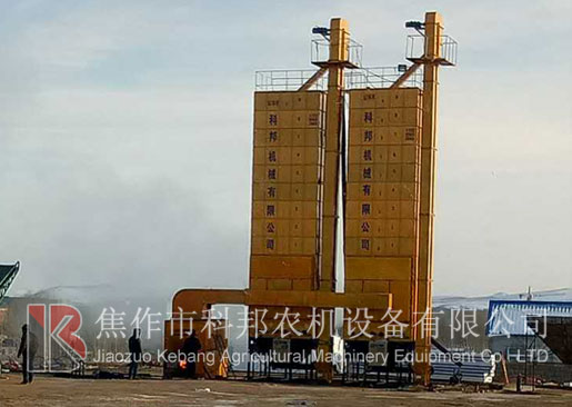 內蒙古興安盟20T一拖二玉米烘干機