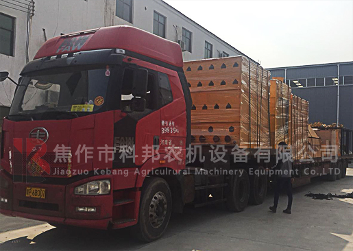 發(fā)往韓國(guó)玉米烘干機(jī)