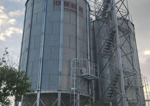 廣東500噸稻谷鋼板倉