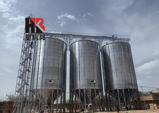 陜西3000噸鋼板倉